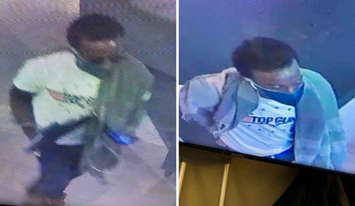 Suspect in a theft from a valet at 1 Park Ave.