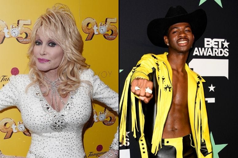 Dolly Parton and Lil Nas X