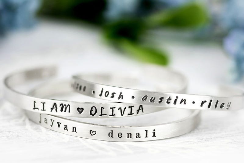 Personalized Bracelet With Children's Names
