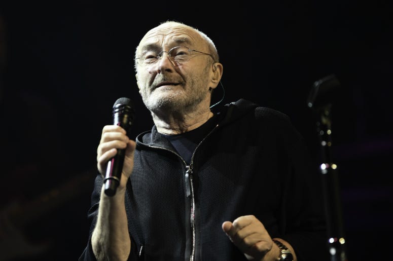 Phil Collins performs at Dreaming on the Beach 4th annual Little Dreams Foundation gala
