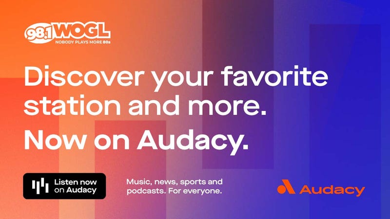 Listen To 98.1 WOGL Anywhere! On The Audacy app, Alexa, Google Home, Smartspeakers, in philadelphia and philly, delaware, new jersey and beyond!