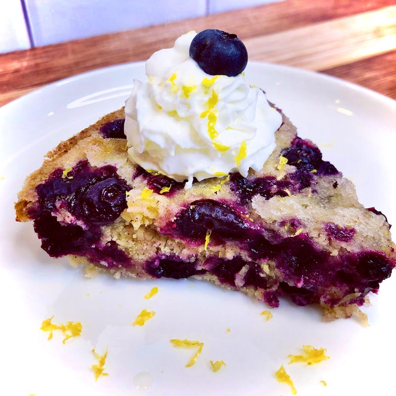 Blueberry & Lemon Blondies