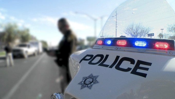 Las Vegas Metro Police investigating a traffic accident