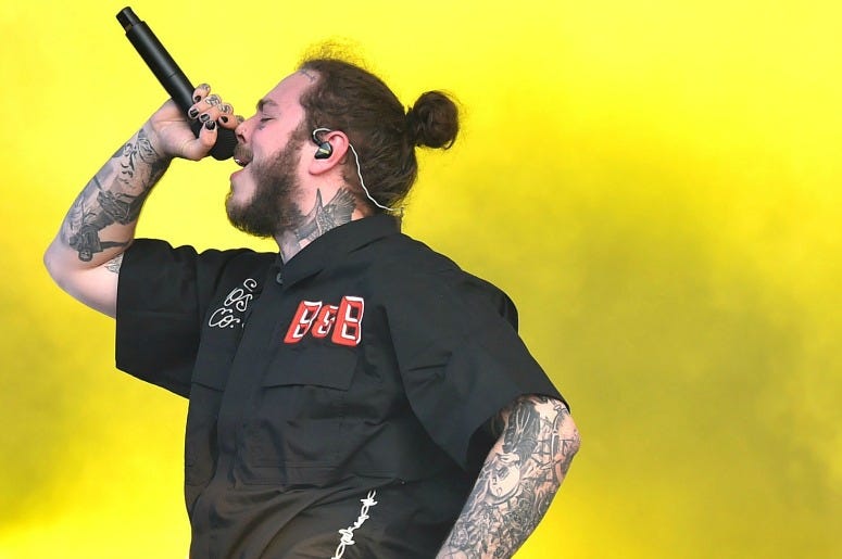 Post Malone Reacts After Emergency Landing