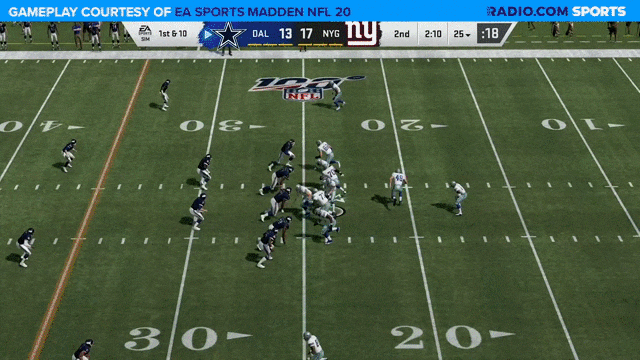 Emmitt Smith takes it 75 yards to the house