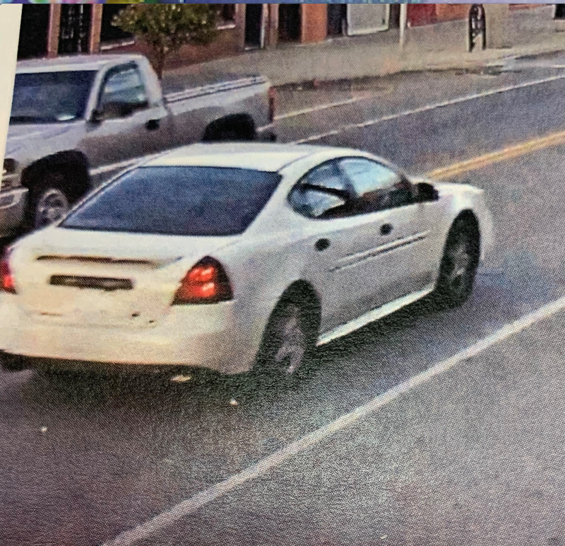 Suspects' vehicle