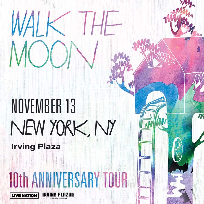 Enter for a chance to win tickets to see Walk the Moon at Irving Plaza