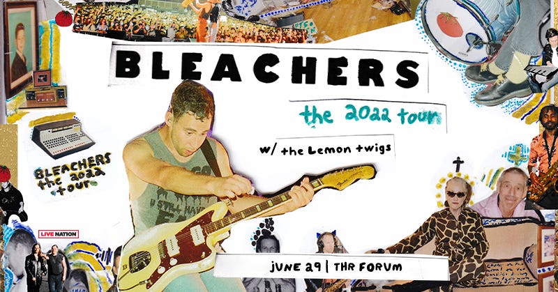 Bleachers at the Forum, June 29