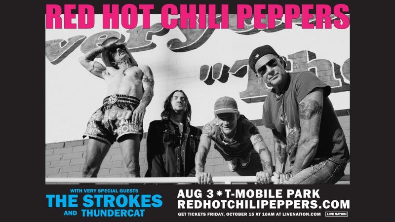 Win Tickets to Red Hot Chili Peppers with The Strokes!