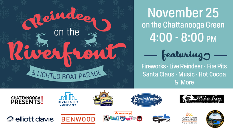 Reindeer on the Riverfront