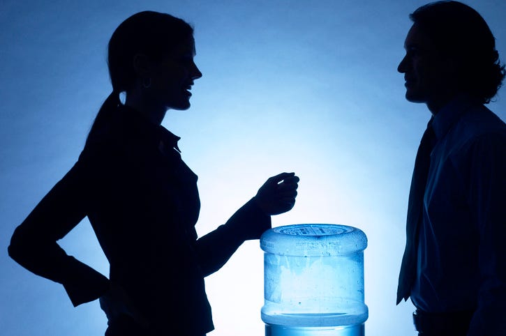 Talking At Water Cooler