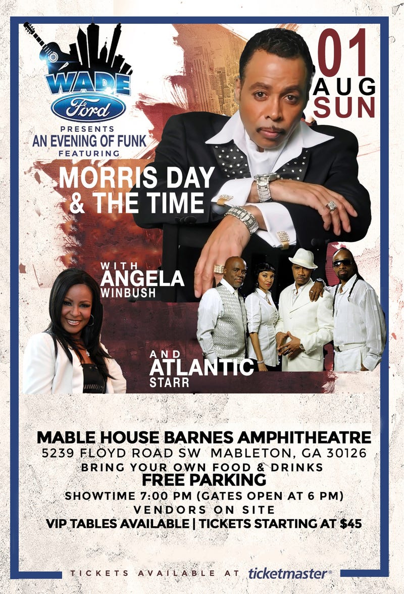 Morris Day & the Time, Angela Winbush, Atlantic Star