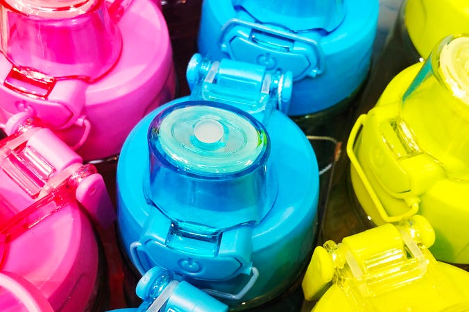 Reusable water bottles