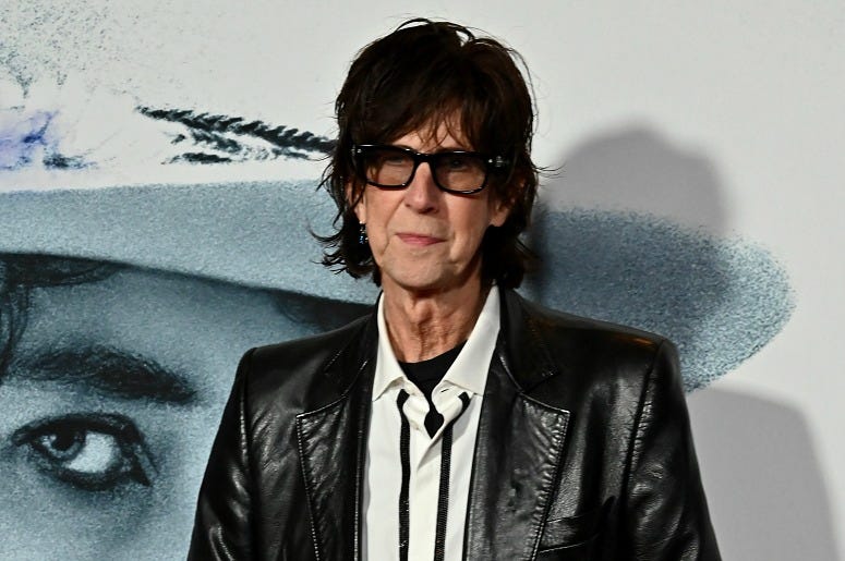 Ric Ocasek attends the world premiere of Netflix's 'ROLLING THUNDER REVUE.'