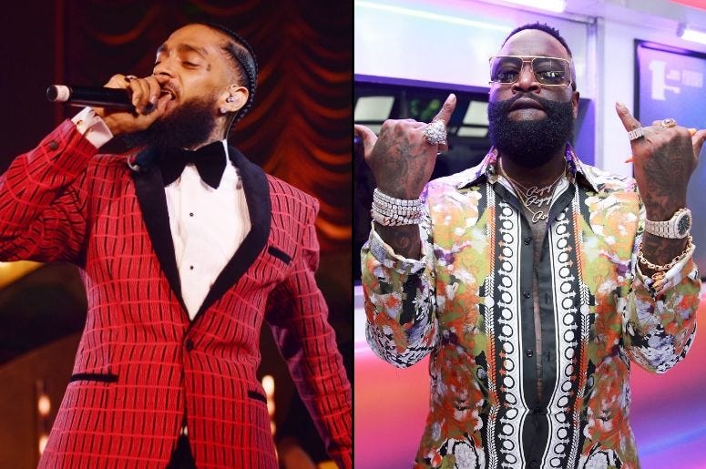 Nipsey Hussle is featured on the new album from Rick Ross