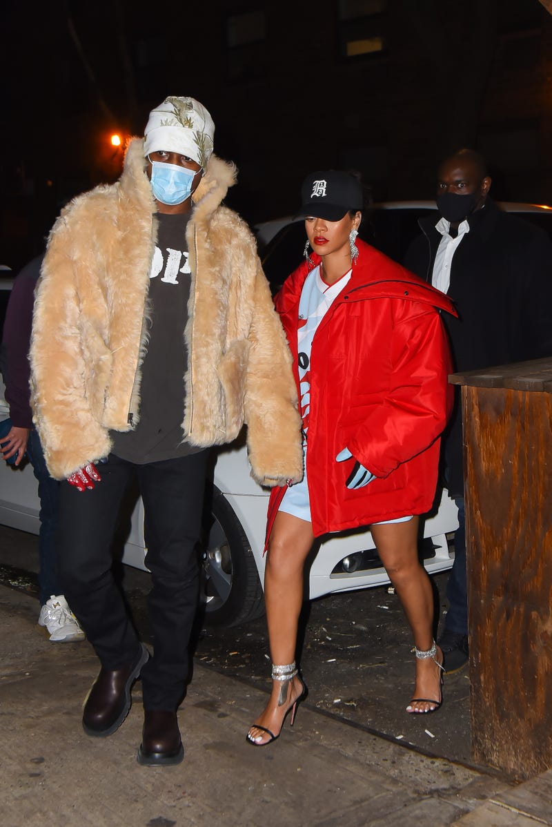 Rihanna And A$AP's Date-Night Style Is Fashion Goals