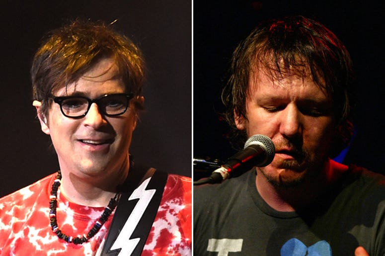 Rivers Cuomo of Weezer and Elliott Smith