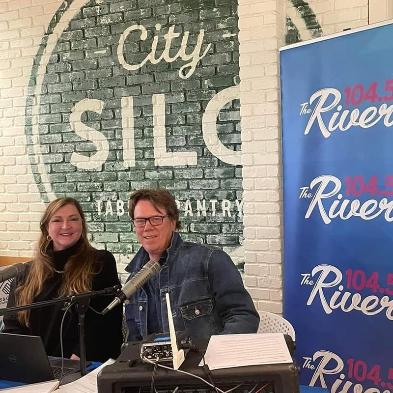 Ron and Karen at Saddle Creek for Toy Truck Drive (2021)