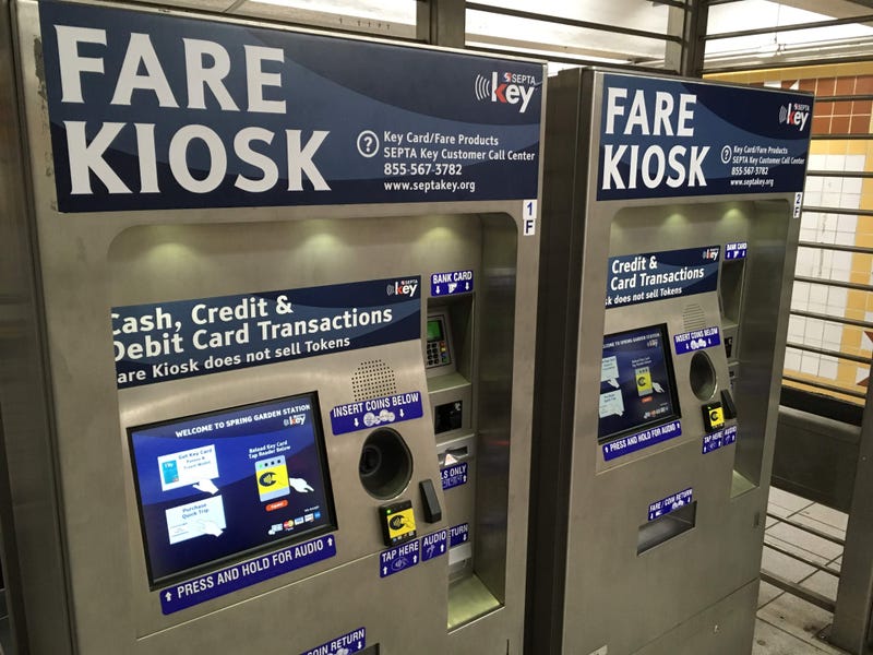 SEPTA kiosk