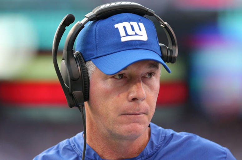 Giants coach Pat Shurmur