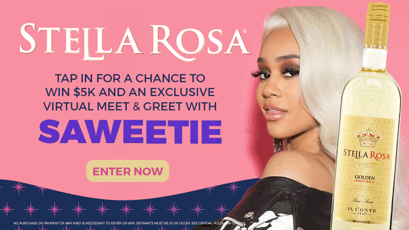 Saweetie Stella Rosa