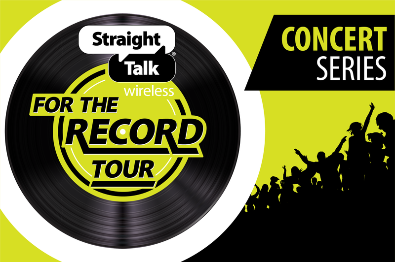 Straight Talk concert series header