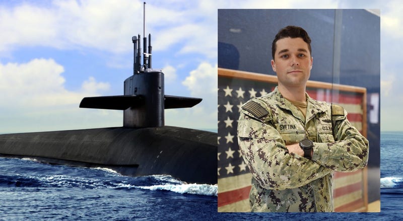 Petty Officer 2nd Class Daniel Svetina