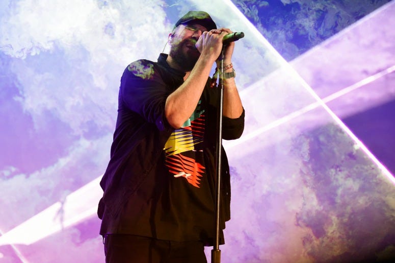 Sam Hunt performs onstage during the 2019 Stagecoach Festival at Empire Polo Field
