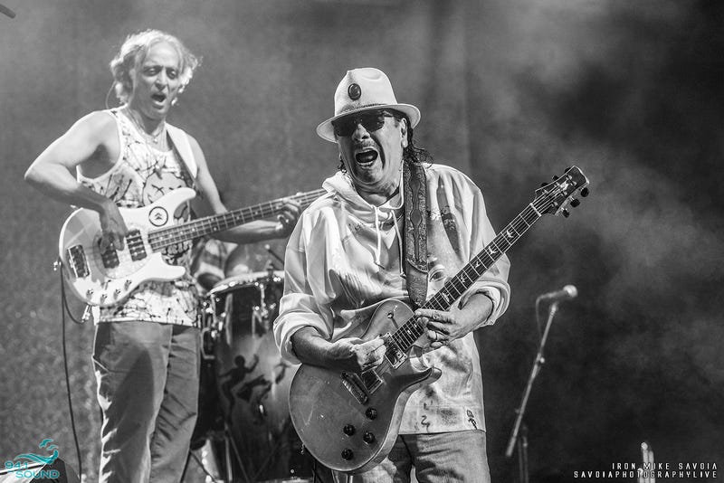Santana at White River Amphitheatre on June 25, 2022