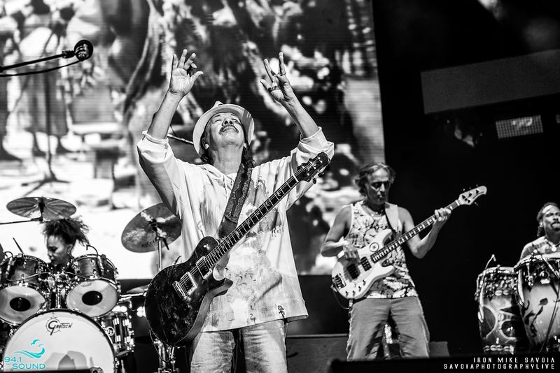 Santana at White River Amphitheatre on June 25, 2022