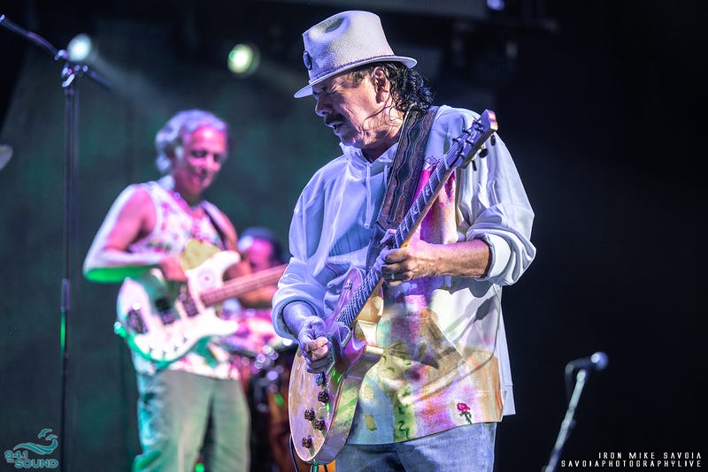 Santana at White River Amphitheatre on June 25, 2022