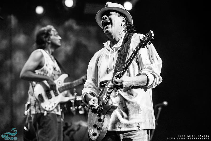 Santana at White River Amphitheatre on June 25, 2022