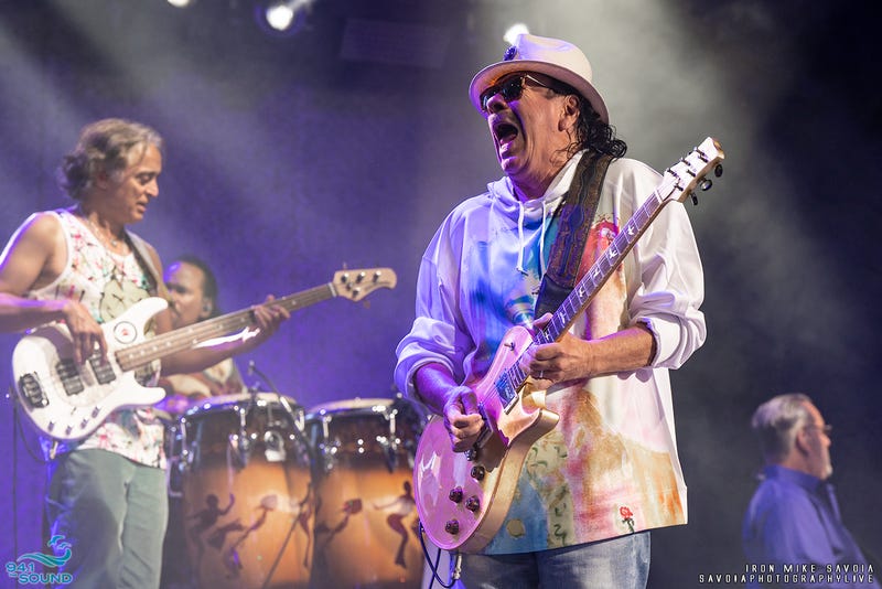 Santana at White River Amphitheatre on June 25, 2022