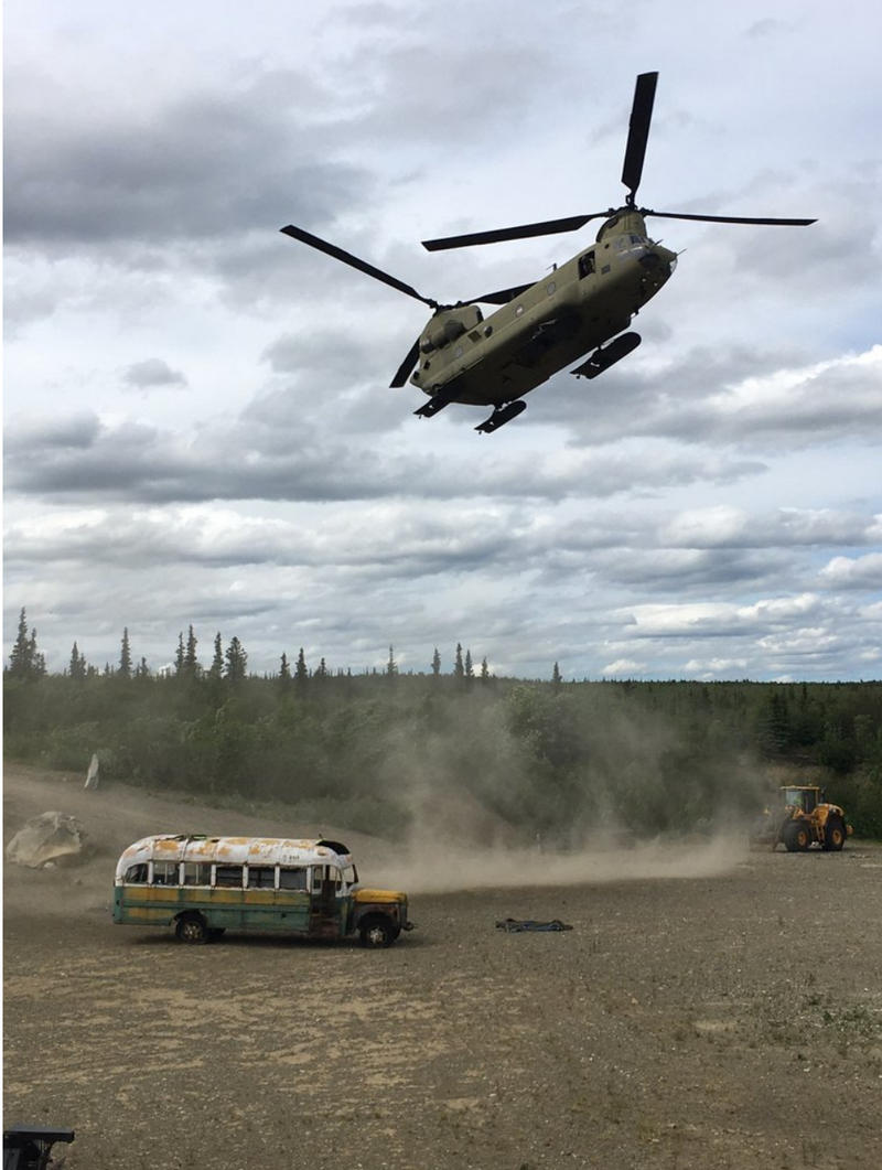 ‘Into the Wild’ Bus Airlifted From Decades-Long Location