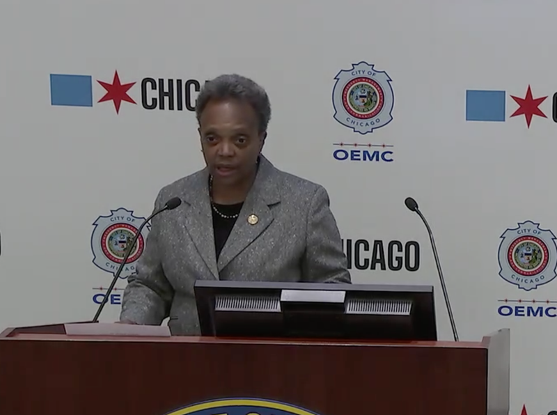 Mayor Lori Lightfoot said the city is going into emergency mode for more than a week as Election Day approaches.