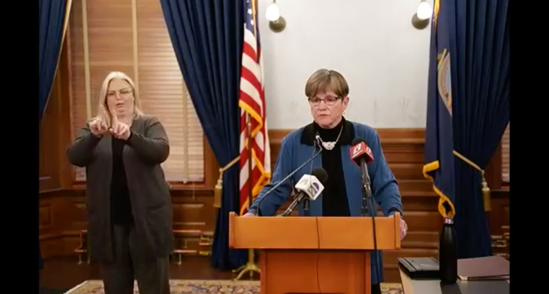 KS Governor Laura Kelly announcing a new mask mandate November 18, 2020