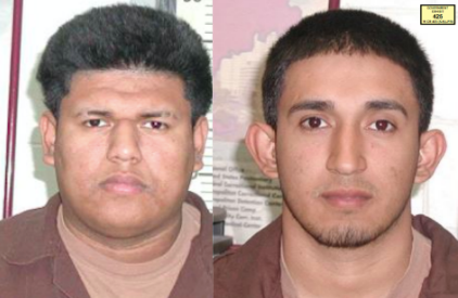 Alexi Saenz, left, and Jairo Saenz, right