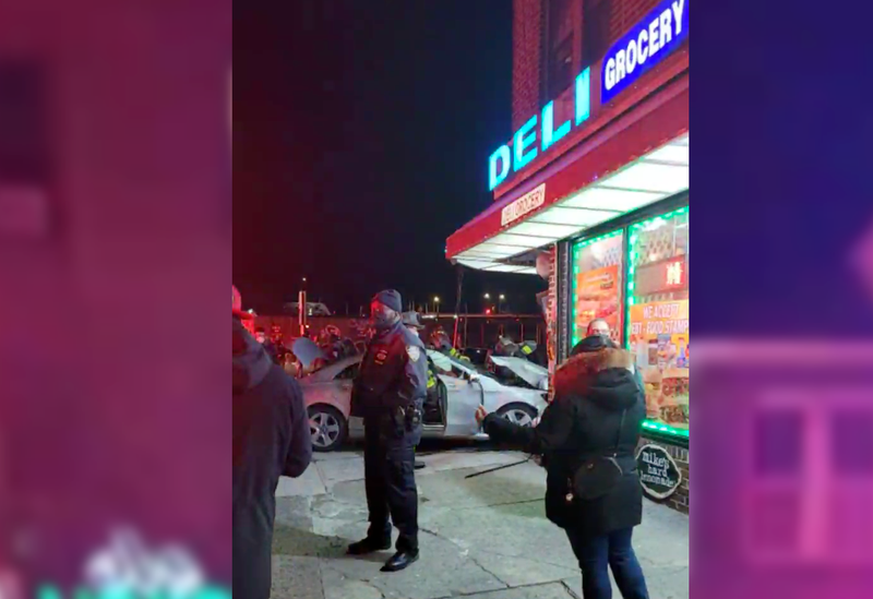 Bronx deli fight