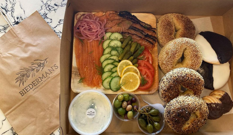 smoked salmon board