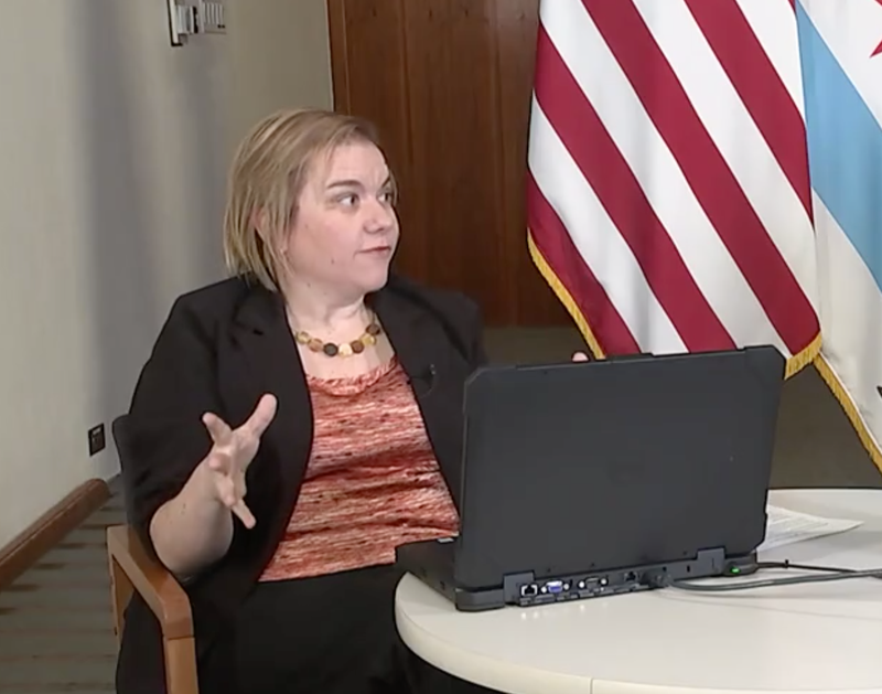 Chicago Department of Public Health Commissioner Dr. Allison Arwady says it would not make sense to try to vaccinate all Chicago Public School teachers before re-starting in-person instruction.