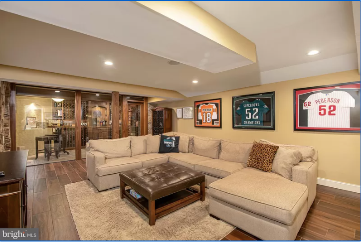 An interior view of 701 Garwood Road.