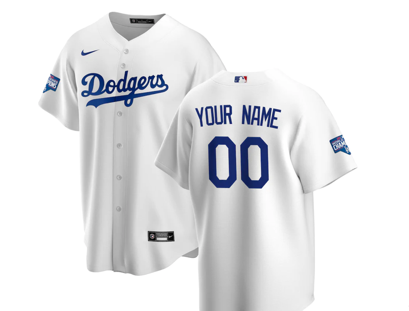 Customizable team jerseys on Fanatics