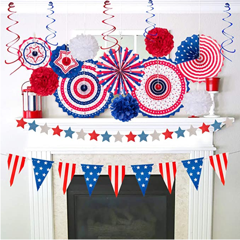 4th of July Decorations Set