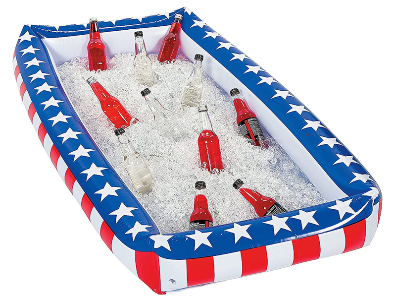 Oversized Patriotic Inflatable Serving Bar