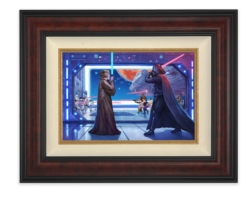 Star Wars ''Obi-Wan's Final Battle'' Print