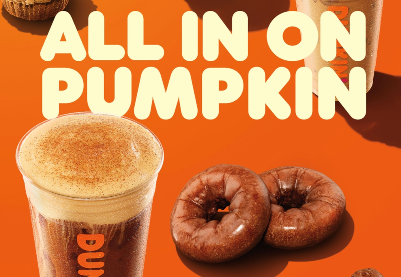 Dunkin's fall menu adds pumpkin spice and apple creations