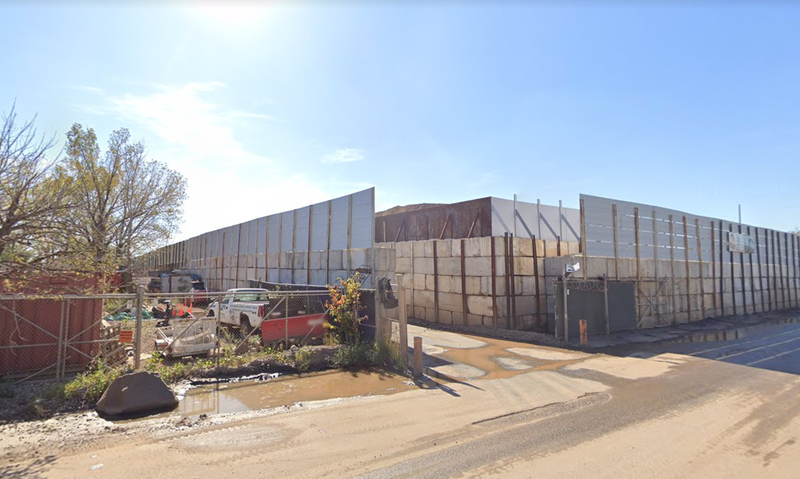 The industrial area around 200 Bloomfield Avenue on Staten Island
