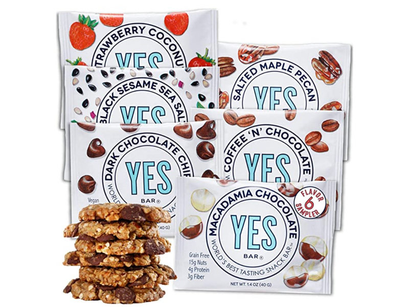 YES Bar – Six Flavor Variety Pack