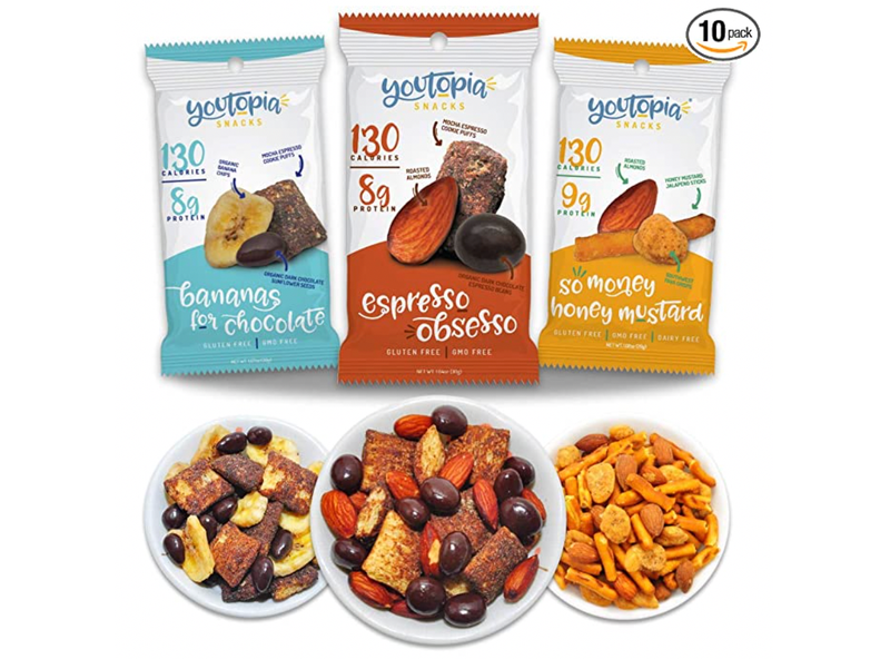 Youtopia Snacks 130-calorie Snack Packs
