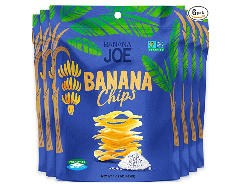 Banana Chips Sea Salt Healthy Chips